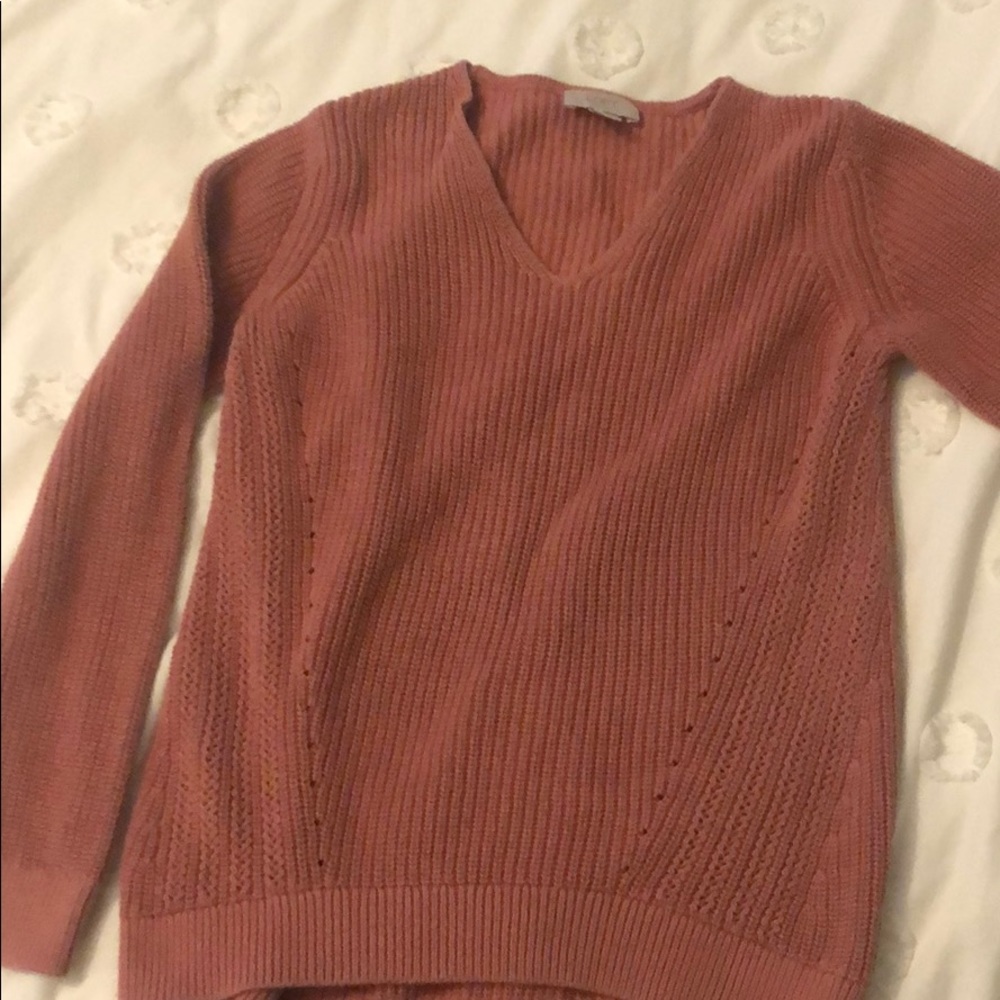 Dark pink sweater